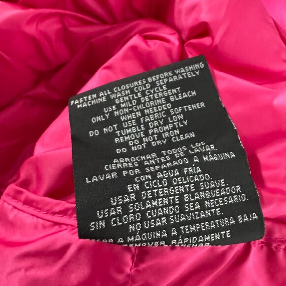 32 Degrees Heat Puffer Jacket Womens 2XL Pink Full Zip Nylon Outdoor NWT CJ-2066 - Picture 12 of 12